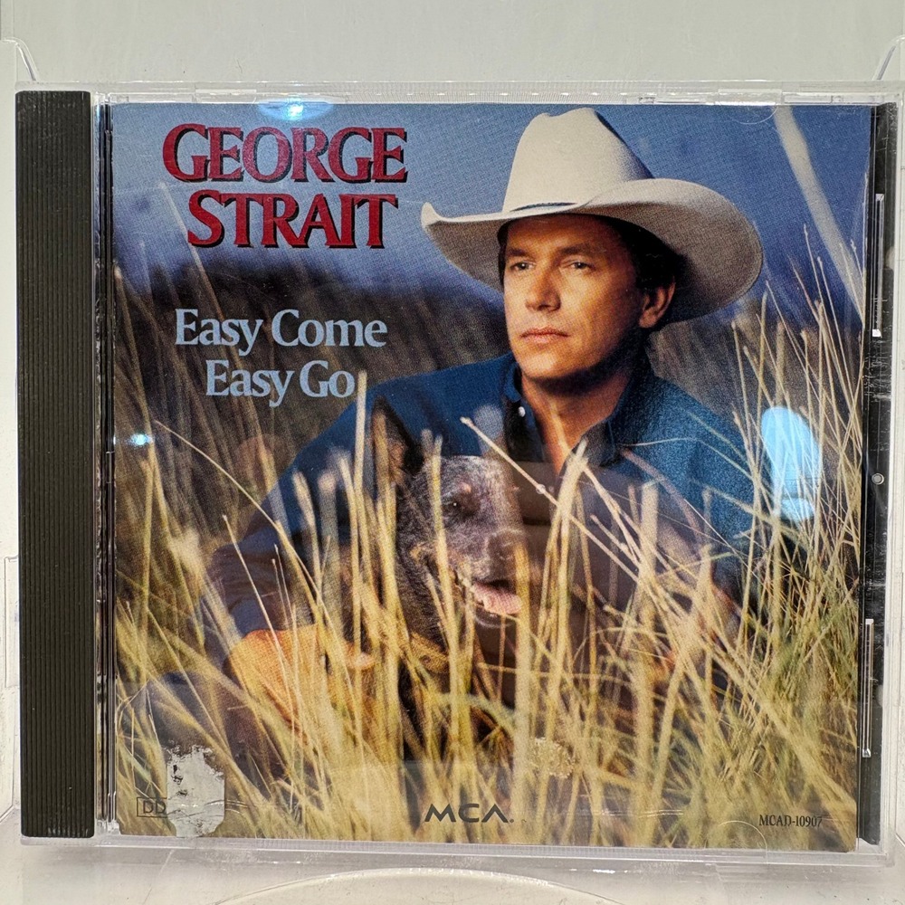 George‎ Strait Easy Come Easy Go CD 1993 MCA Records MCAD-10907 Country Music